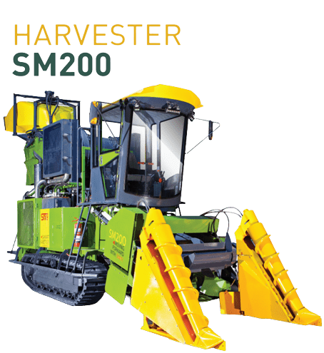 รถตัดอ้อย (Sugarcane Harvester) รุ่น SM-200
