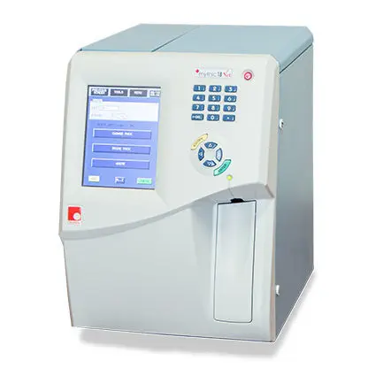 เครื่องตรวจวิเคราะห์ทางห้องปฏิบัติการโลหิตวิทยาสำหรับสัตว์ Veterinary hematology analyzer MYTHIC 18 VET  Cormay Diagnostics