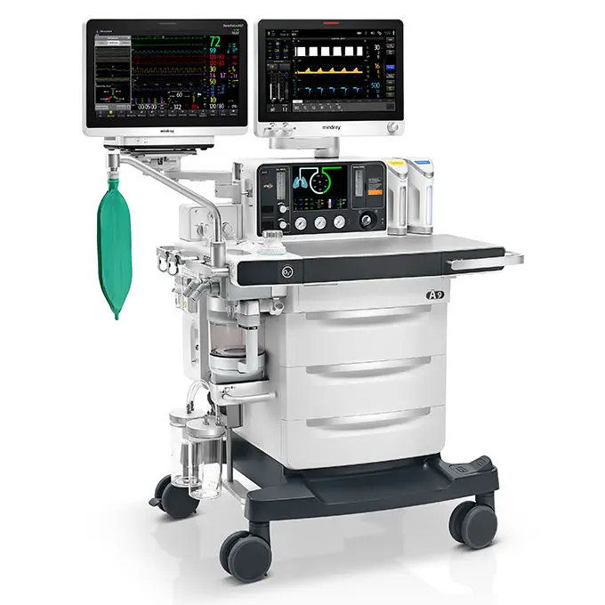 เครื่องดมยาสลบ  Trolley-mounted anesthesia workstation A9  Mindray