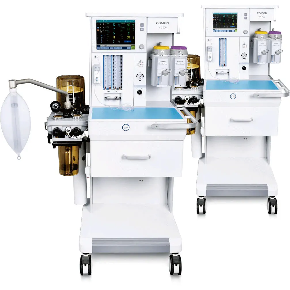 เครื่องดมยาสลบ  Trolley-mounted anesthesia workstation AX-500/400  Comen