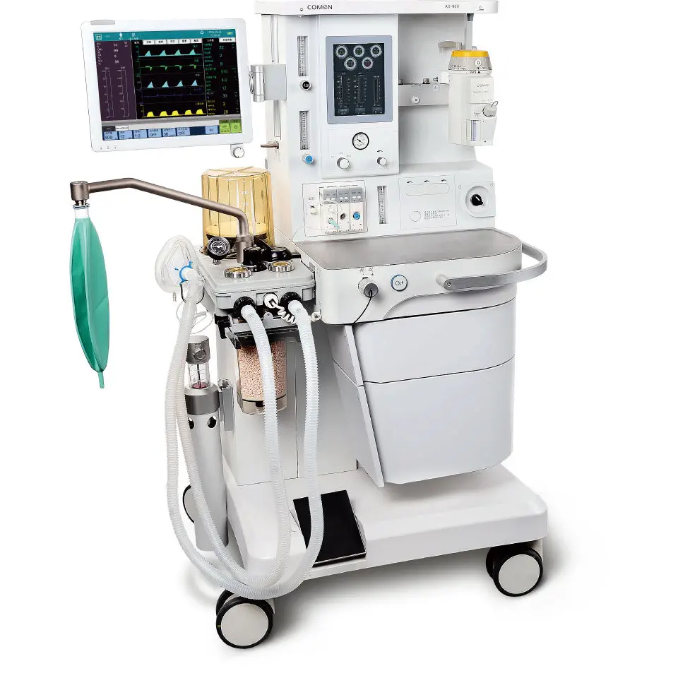 เครื่องดมยาสลบ  Trolley-mounted anesthesia workstation AX900  Comen