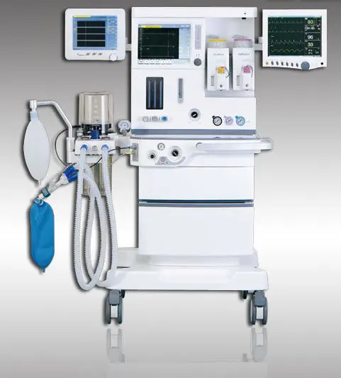 เครื่องดมยาสลบ  Trolley-mounted anesthesia workstation S6100 PLUS  HYZMED