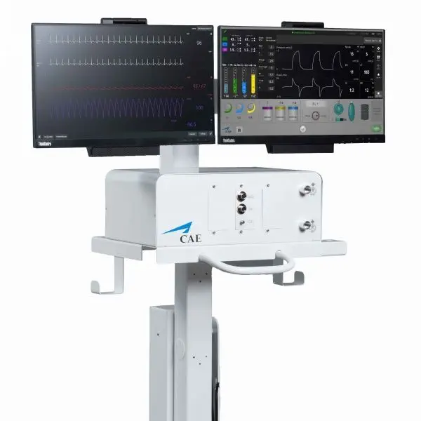 เครื่องดมยาสลบ  Trolley-mounted anesthesia workstation SimEquip  CAE Healthcare