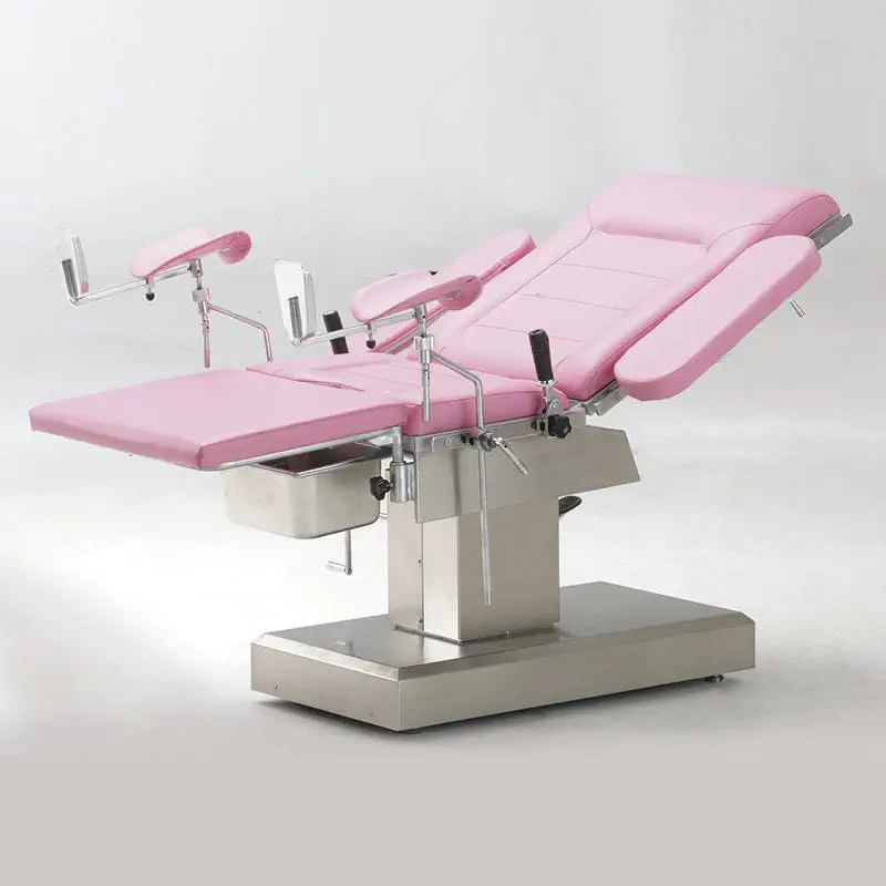 เตียงตรวจภายในปรับด้วยไฟฟ้า  Gynecological examination table B-45  Pukang