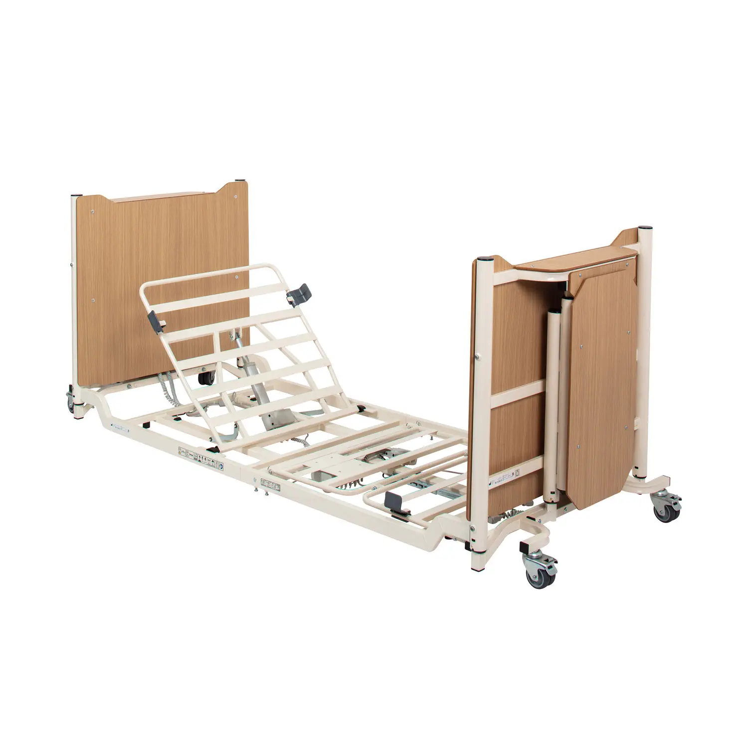 เตียงผู้ป่วยชนิดสามไกร์ปรับด้วยไฟฟ้าพับเก็บได้สำหรับพักฟื้นที่บ้าน  Hospital bed Solite Pro Ultra  Drive DeVilbiss