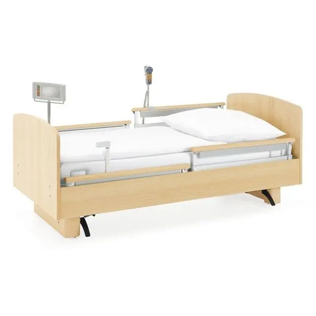 เตียงผู้ป่วยชนิดสามไกร์ปรับด้วยไฟฟ้าราวสไลด์สำหรับพักฟื้นที่บ้าน  Medical bed sentida 7-i  wissner-bosserhoff
