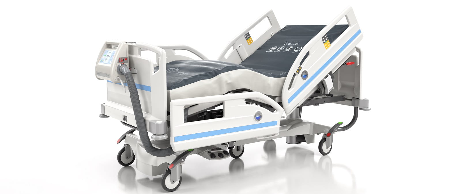 เตียงผู้ป่วยสำหรับป้องกันแผลกดทับควบคุมด้วยไฟฟ้า Virtuoso® 50  LINET