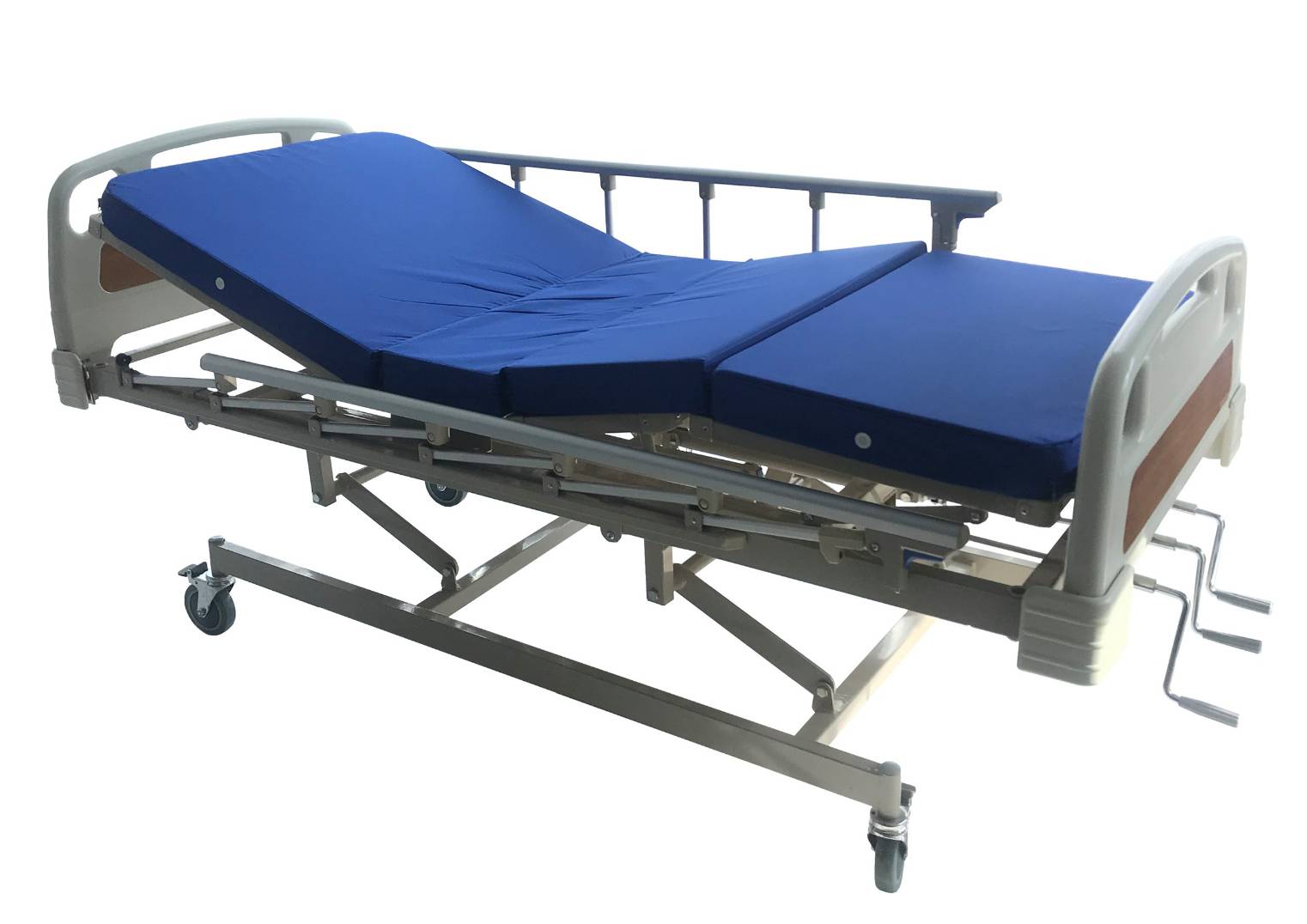 เตียงผู้ป่วย รุ่น AEC - 3M ชนิดมือหมุน แบบ 3 ไกร์