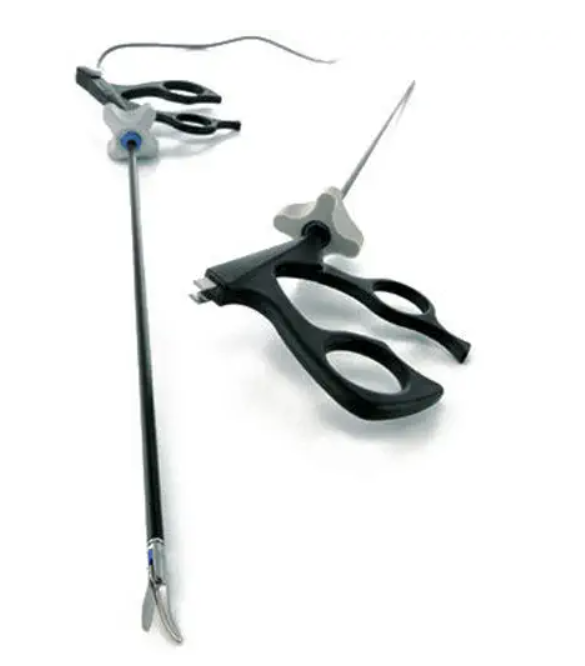 คีมคีบเครื่องจี้ตัดและห้ามเลือดชนิดสองขั้ว  Laparoscopic forceps AdTec® bipolar  B. Braun