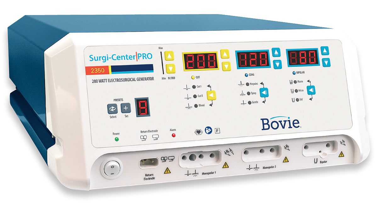 เครื่องจี้ห้ามเลือดและตัดเนื้อเยื่อด้วยไฟฟ้าขนาดไม่น้อยกว่า 200 วัตต์ Electrosurgical Power 200 watts