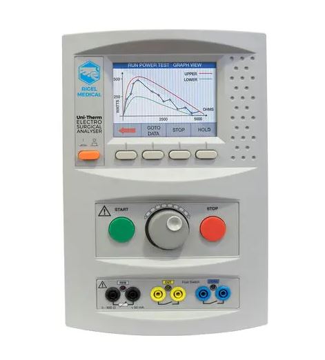 เครื่องมือทดสอบเครื่องตัดจี้ด้วยไฟฟ้า  Electrosurgical unit tester Uni-Therm  RIGEL Medical