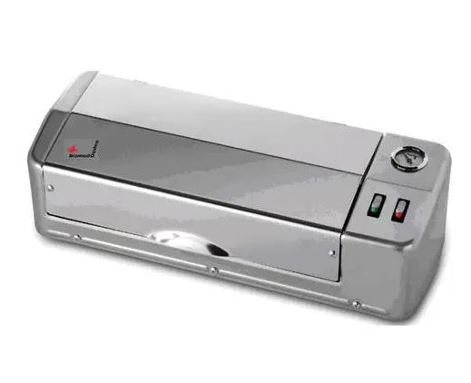 เครื่องซีลซองแบบมีเครื่องตัดในตัวเครื่องอัตโนมัติ  Medical sealer SV 001  Biomed Device