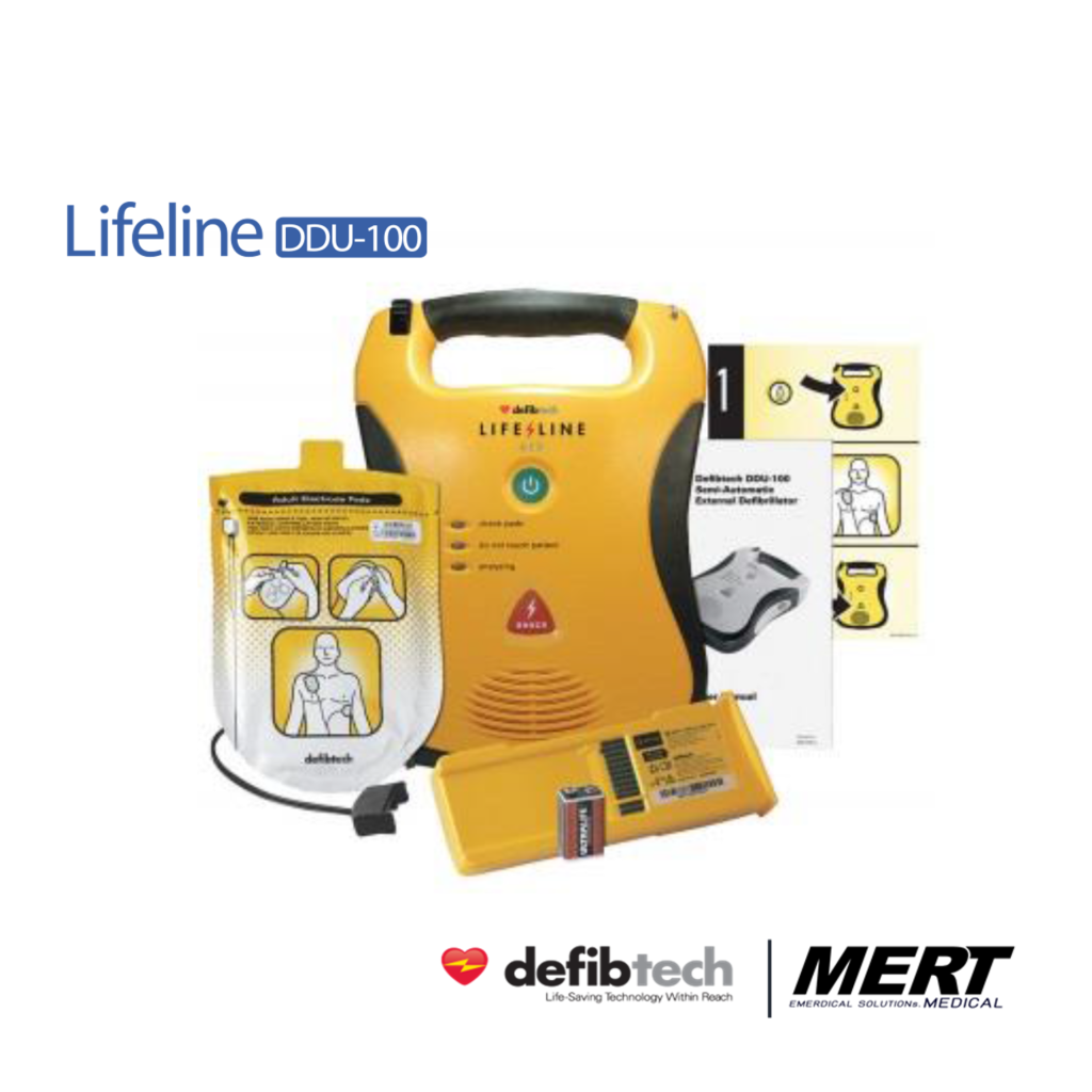 เครื่องกระตุกหัวใจไฟฟ้าชนิดอัตโนมัติ (AED) Lifeline DDU-100 Defibtech