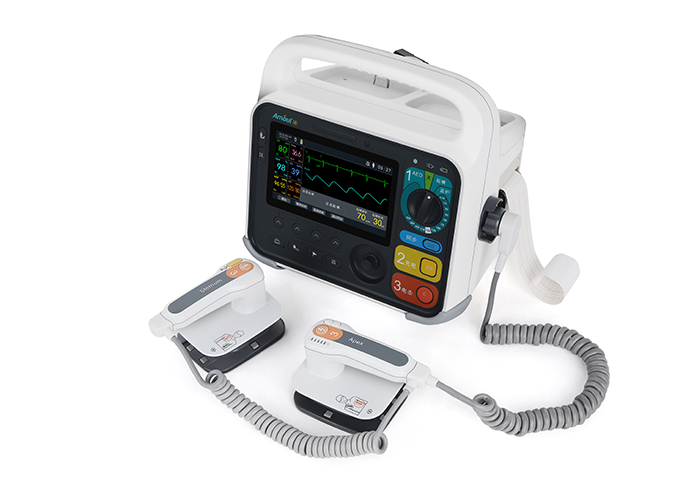 เครื่องกระตุกหัวใจ ( Defibrillator)  ยี่ห้อ Amoul รุ่น i6 advance