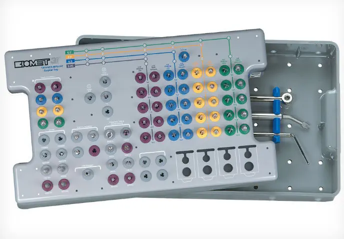 เครื่องมอเตอร์สำหรับงานทันตกรรมรากเทียม พร้อมอุปกรณ์  Dental implant surgery instrument kit QNTSK  Zimmer