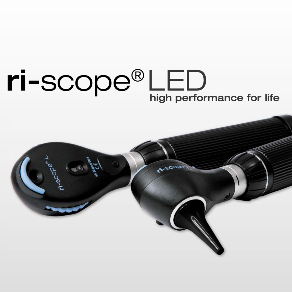 ชุดตรวจตาหู สำหรับทำหัตถการ Ri-scope Rister