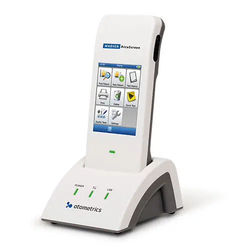 เครื่องมือตรวจคัดกรองการได้ยินในเด็กแรกเกิด  OAE screening system AccuScreen®  Natus