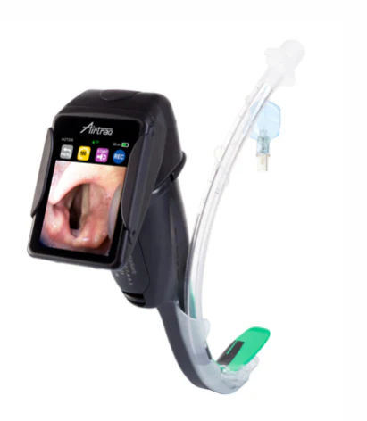 ชุดเครื่องมือส่องตรวจหลอดลมและใส่ท่อช่วยหายใจพร้อมกล้อง AIRTRAQ Video laryngoscopy (A-390-KIT)