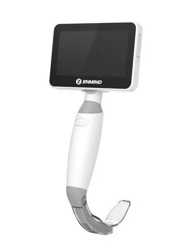 เครื่องส่องตรวจทางเดินหายใจระบบวีดิทัศน์  Video laryngoscope EN-VL5  Enmind