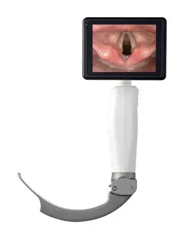 เครื่องส่องตรวจทางเดินหายใจระบบวีดิทัศน์  Video laryngoscope VL3R  HugeMed