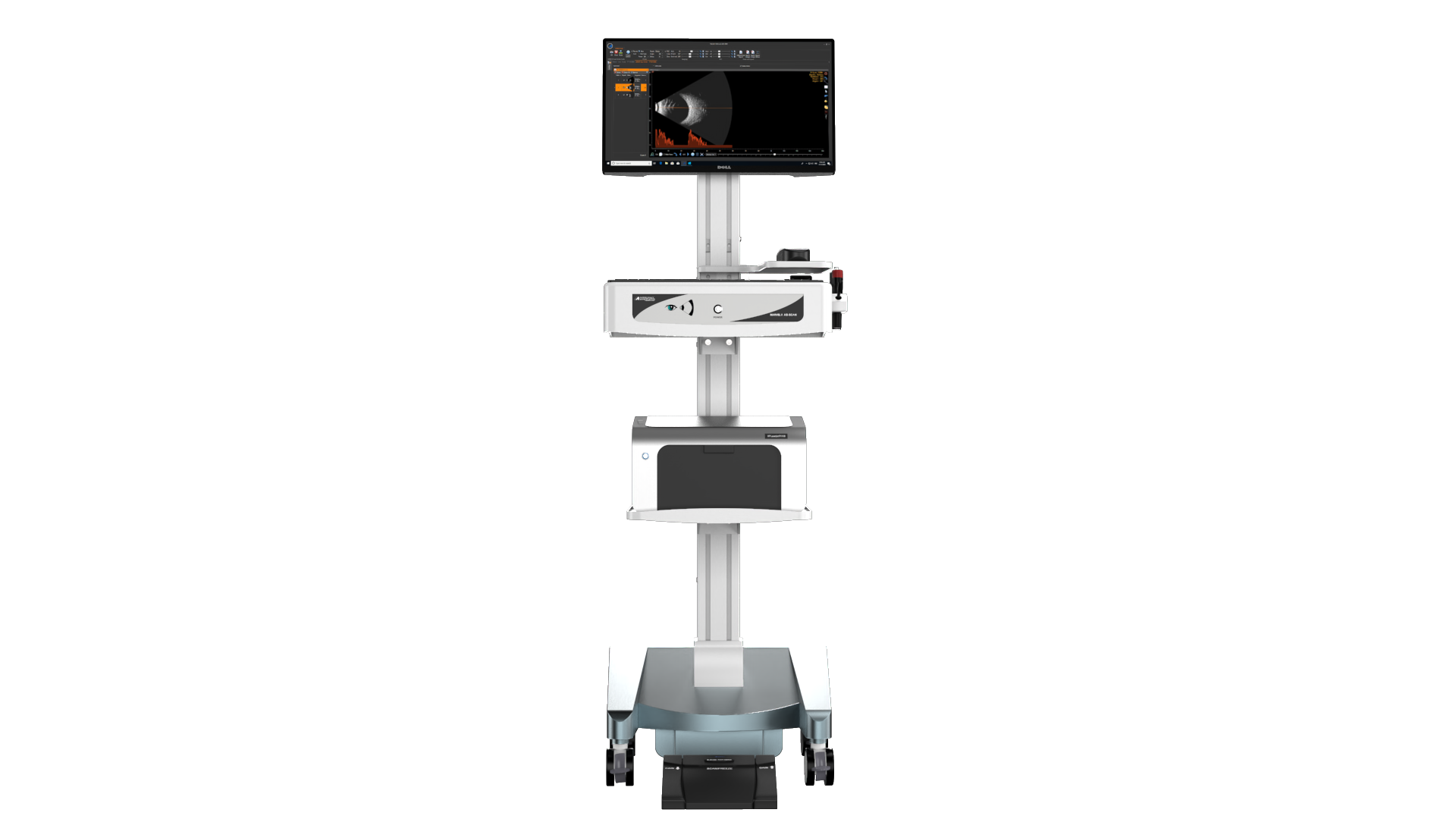 เครื่องตรวจตาด้วยคลื่นเสียงความถี่สูงชนิดเอและบีสแกน ยูบีเอ็ม Ophthalmic Ultrasound A, B Scan with UBM