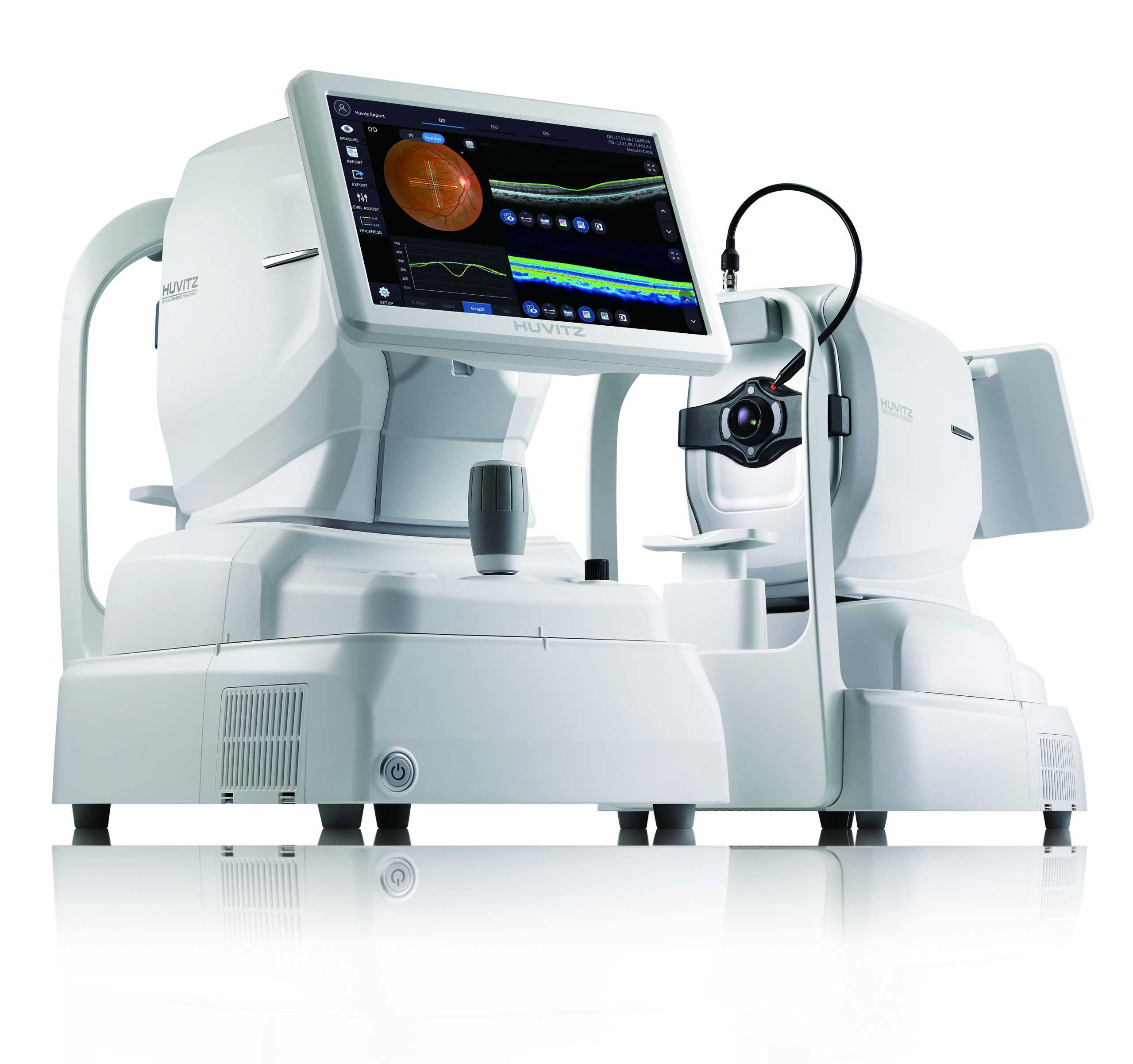 เครื่องตรวจวิเคราะห์แยกชั้นจอประสาทตาชนิดถ่ายภาพจอประสาทตา High Speed Scan OCT and Fundus Camera