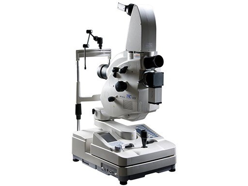 เครื่องถ่ายภาพจอประสาทตามุมกว้างวิเคราะห์การไหลเวียนของเส้นเลือด TRC-50DX (Type IA) Topcon Healthcare
