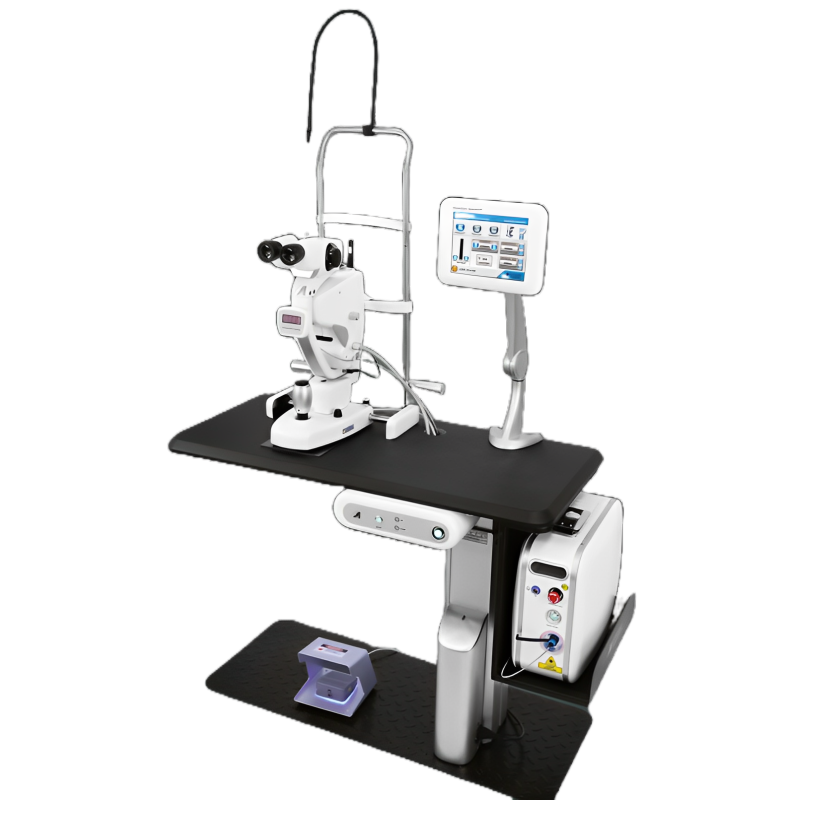 เครื่องรักษาโรคตาด้วยแสงเลเซอร์สีเขียว Frequency-Doubled Ophthalmic Green Laser