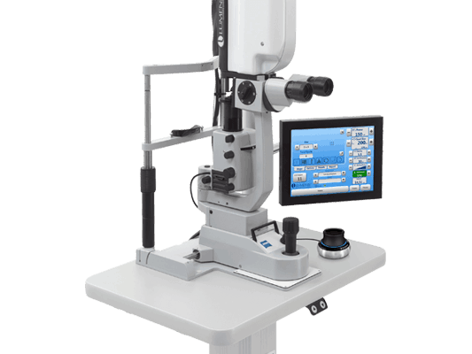 เครื่องรักษาโรคต้อหินด้วยวิธีเลเซอร์ Laser for Selective Laser Trabeculoplasty (SLT)