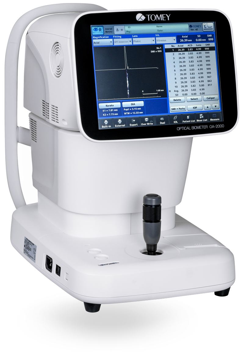 เครื่องวัดเลนส์แก้วตาเทียมด้วยเลเซอร์ Optical Biometry for Intraocular Lens Calculation