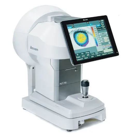 เครื่องวิเคราะห์ความโค้งของกระจกตา  Corneal topographer RET-700  Rexxam