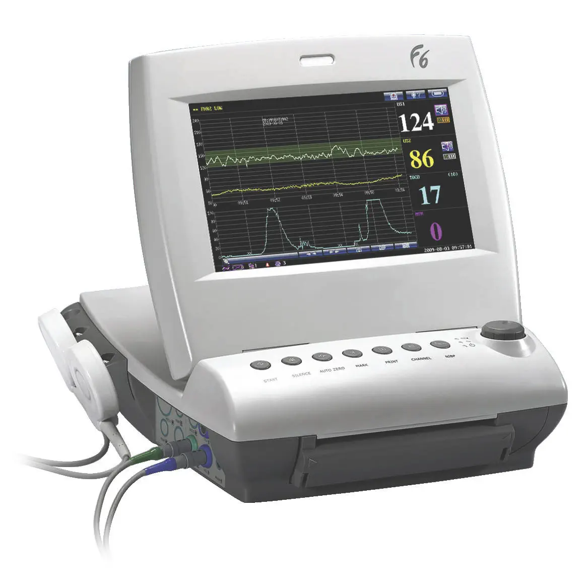 เครื่องตรวจสมรรถภาพทารกในครรภ์  FHR fetal monitor F6  Medgyn