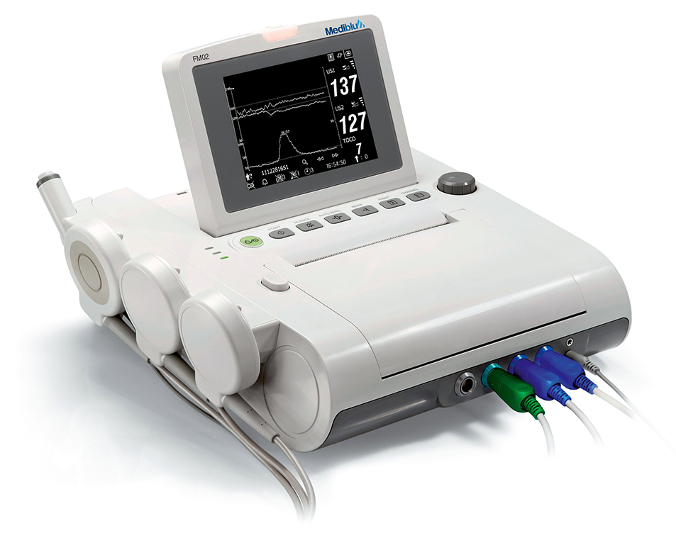เครื่องตรวจสมรรถภาพทารกในครรภ์ FM02 Mediblu