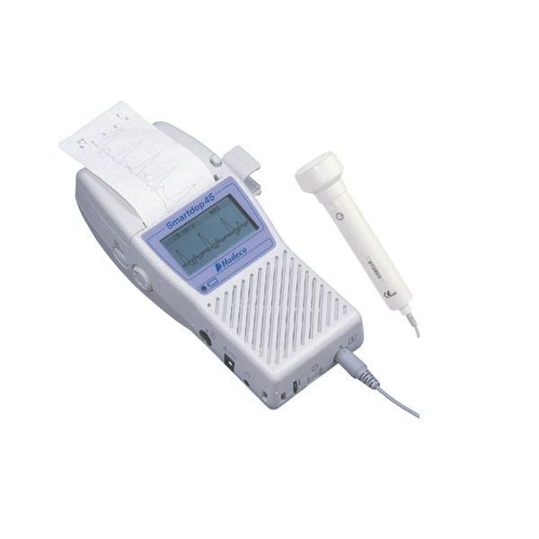 เครื่องฟังเสียงการไหลเวียนของเส้นเลือด  Vascular Printing Doppler with Monitor Smartdop® 45  Hadeco