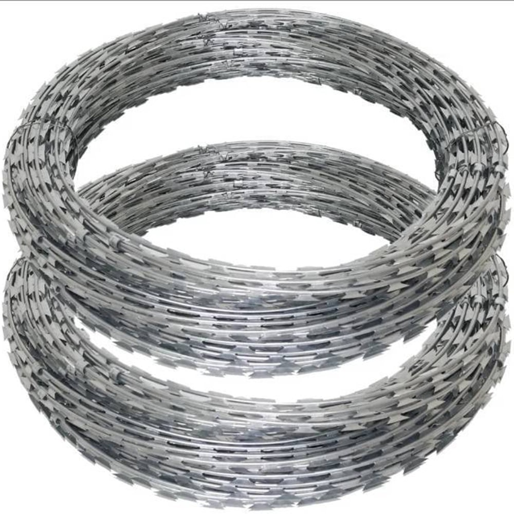 ลวดหนามหีบเพลง หรือลวดหนามทหาร (Razor Wire)