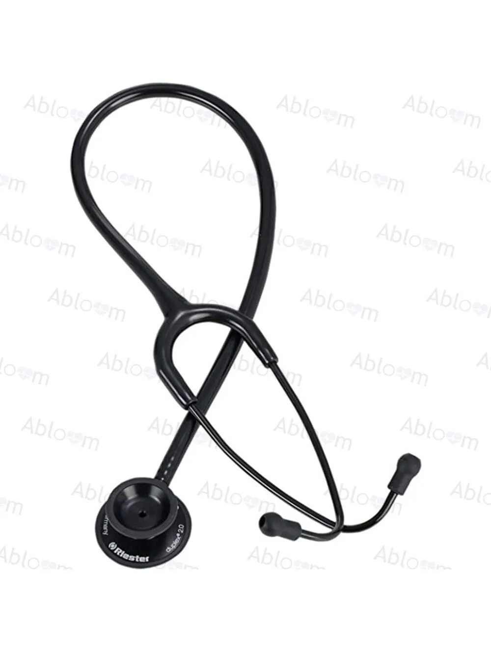 ชุดหูฟังการเต้นของหัวใจ รุ่น duplex 2.0 Stethoscope, Aluminum “Black Edition” (R4201-01) ยี่ห้อ Riester