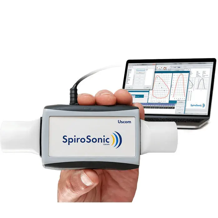 เครื่องตรวจสมรรถภาพปอดแบบพกพา  Computer-based spirometer SpiroSonic FLO  Uscom