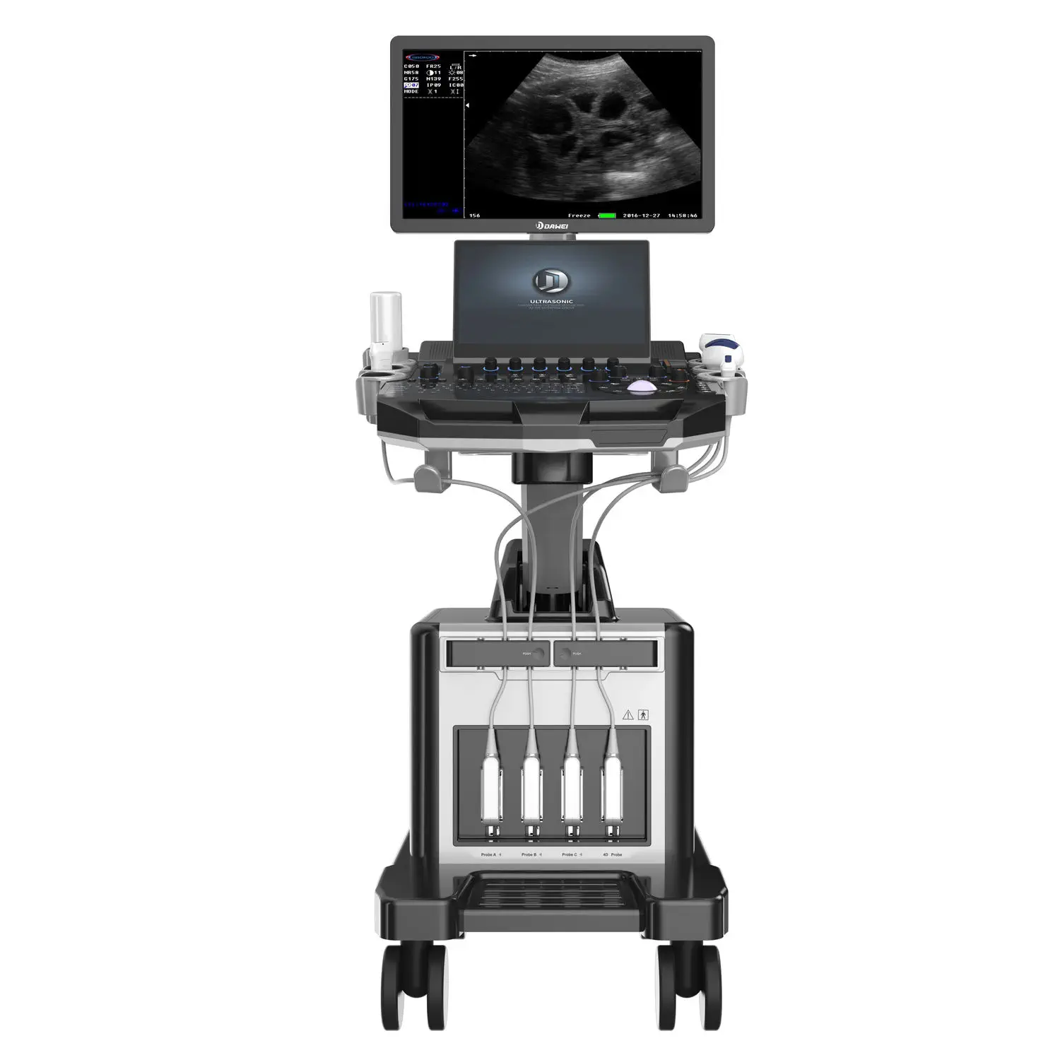 เครื่องตรวจหัวใจด้วยคลื่นเสียงความถี่สูง  Touchscreen ultrasound system DW-T30  Dawei