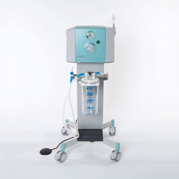 เครื่องสำหรับดูดของเหลวสำหรับการผ่าตัดแบบ endoscope หรือสูตินารีเวช Electric suction device Victoria Versa  Cheiron