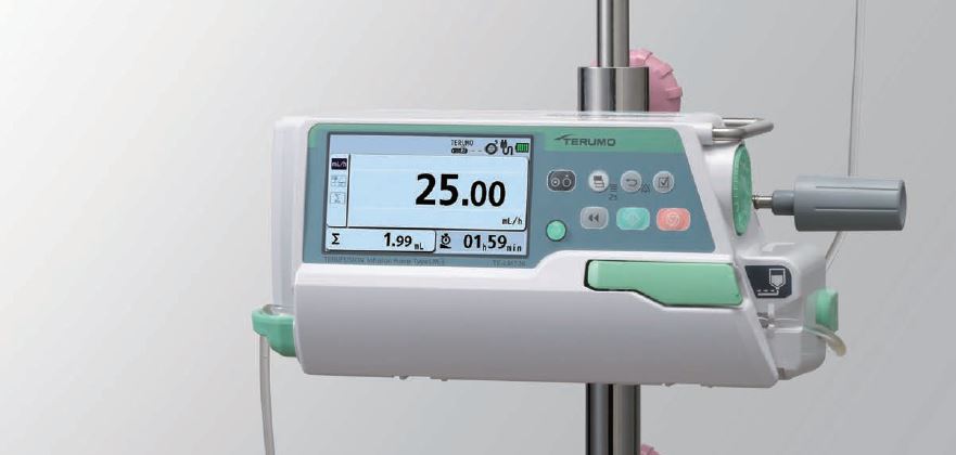 เครื่องควบคุมการให้สารละลายทางหลอดเลือดดำโดยอัตโนมัติ  TERURUSION INFUSION PUMP Type LM3 TE-LM730  Terumo