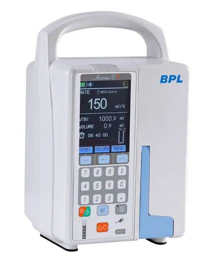 เครื่องควบคุมการให้สารละลายทางหลอดเลือดดำ  1-channel infusion pump ACURA V1  BPL