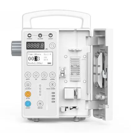 เครื่องควบคุมการให้สารละลายทางหลอดเลือดดำ  1-channel infusion pump BYS-820  beyond