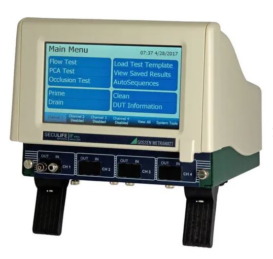 เครื่องทดสอบเครื่องให้สารละลาย  Infusion pump analyzer SECULIFE IF PRO  GOSSEN METRAWATT GmbH