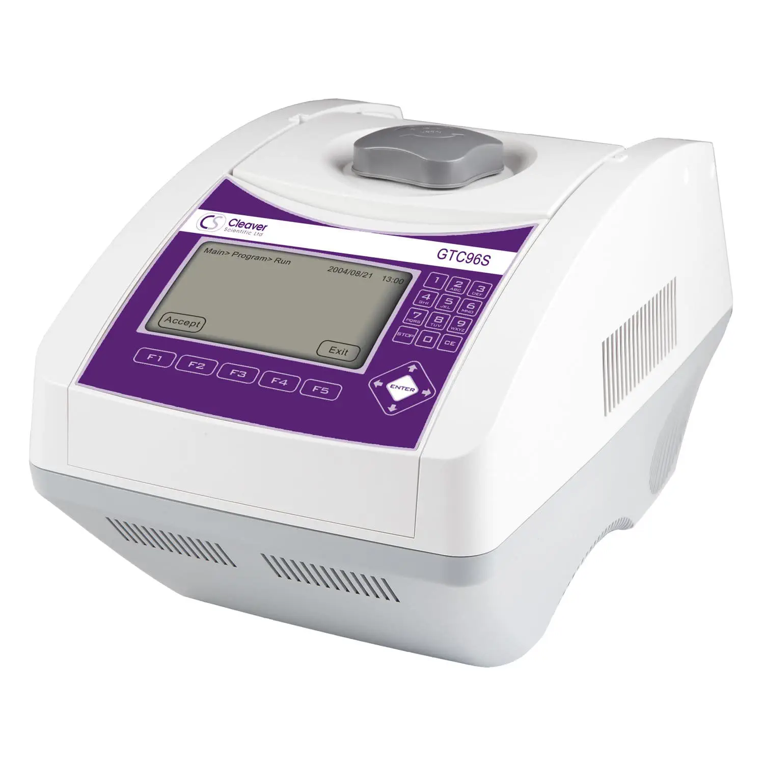 เครื่องเพิ่มปริมาณสารพันธุกรรม  Peltier effect thermal cycler GTC96 series  Cleaver Scientific