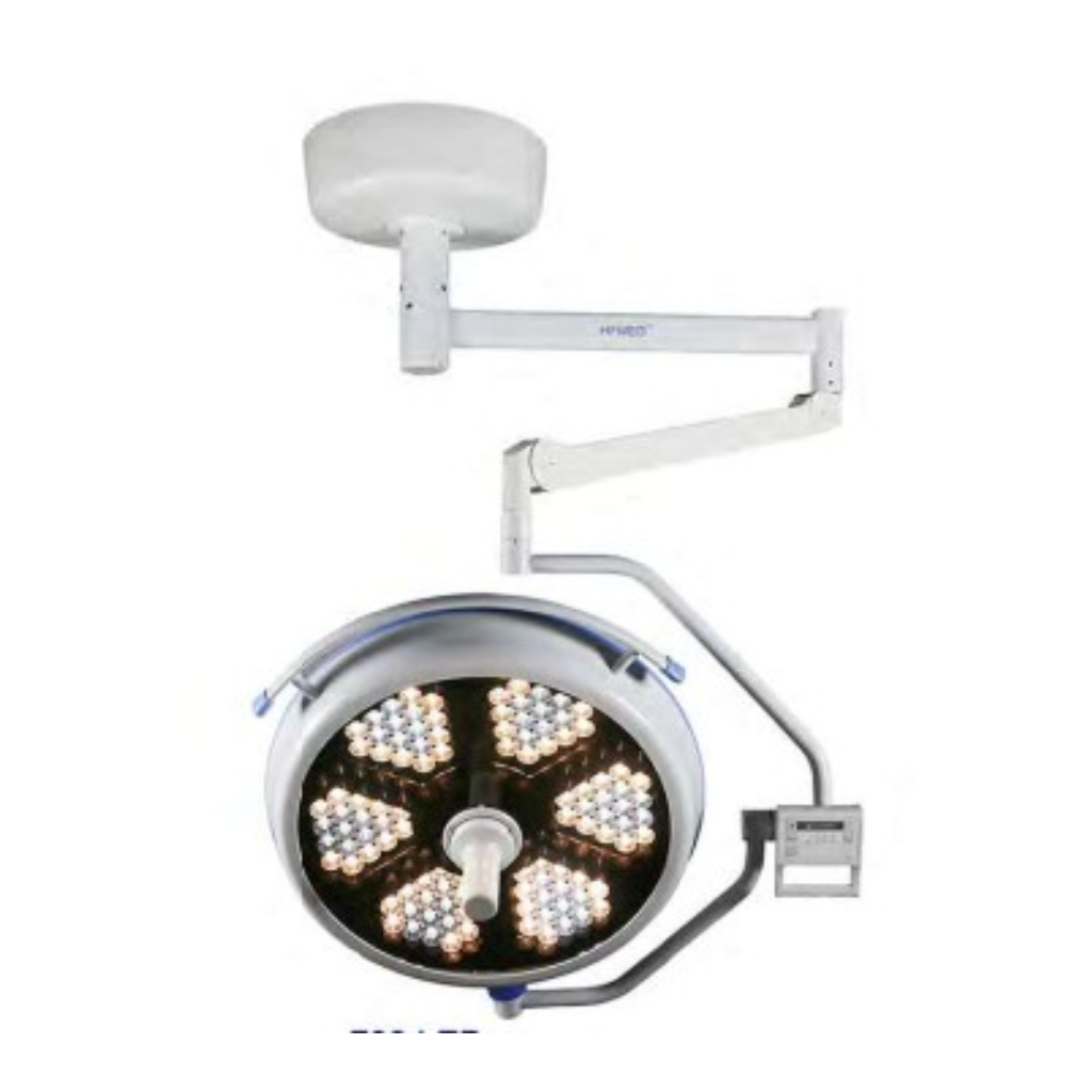 โคมไฟผ่าตัดเล็ก หลอดขนาดไม่น้อยกว่า 100,000 ลักซ์ ชนิดติดเพดาน 700 LED HFMED
