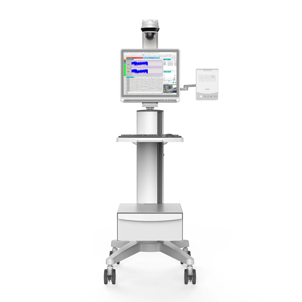 เครื่องตรวจวัดคลื่นไฟฟ้าสมอง  ECG patient monitor ND-8S  David