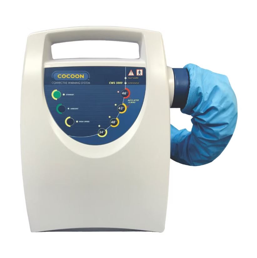 เครื่องทำให้ร่างกายอบอุ่นด้วยลมร้อนแบบแขวน ( Patient warming system ) CWS 5000 Patient Warming System  Cocoon