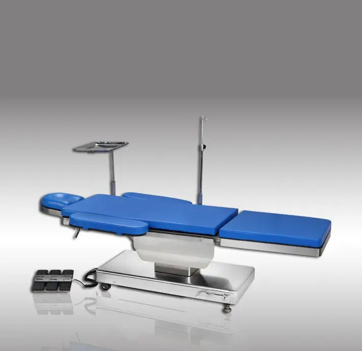เตียงผ่าตัดตาระบบไฟฟ้า พร้อมรีโมทคอนโทรล  Ophthalmology operating table E200  HYZMED