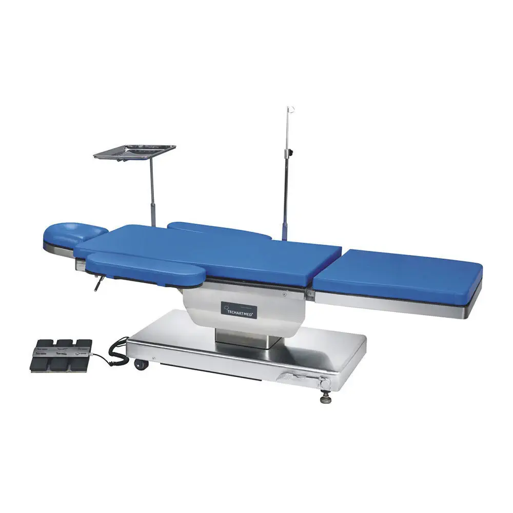 เตียงผ่าตัดตาระบบไฟฟ้า พร้อมรีโมทคอนโทรล  Ophthalmology operating table ET200T  TECHARTMED