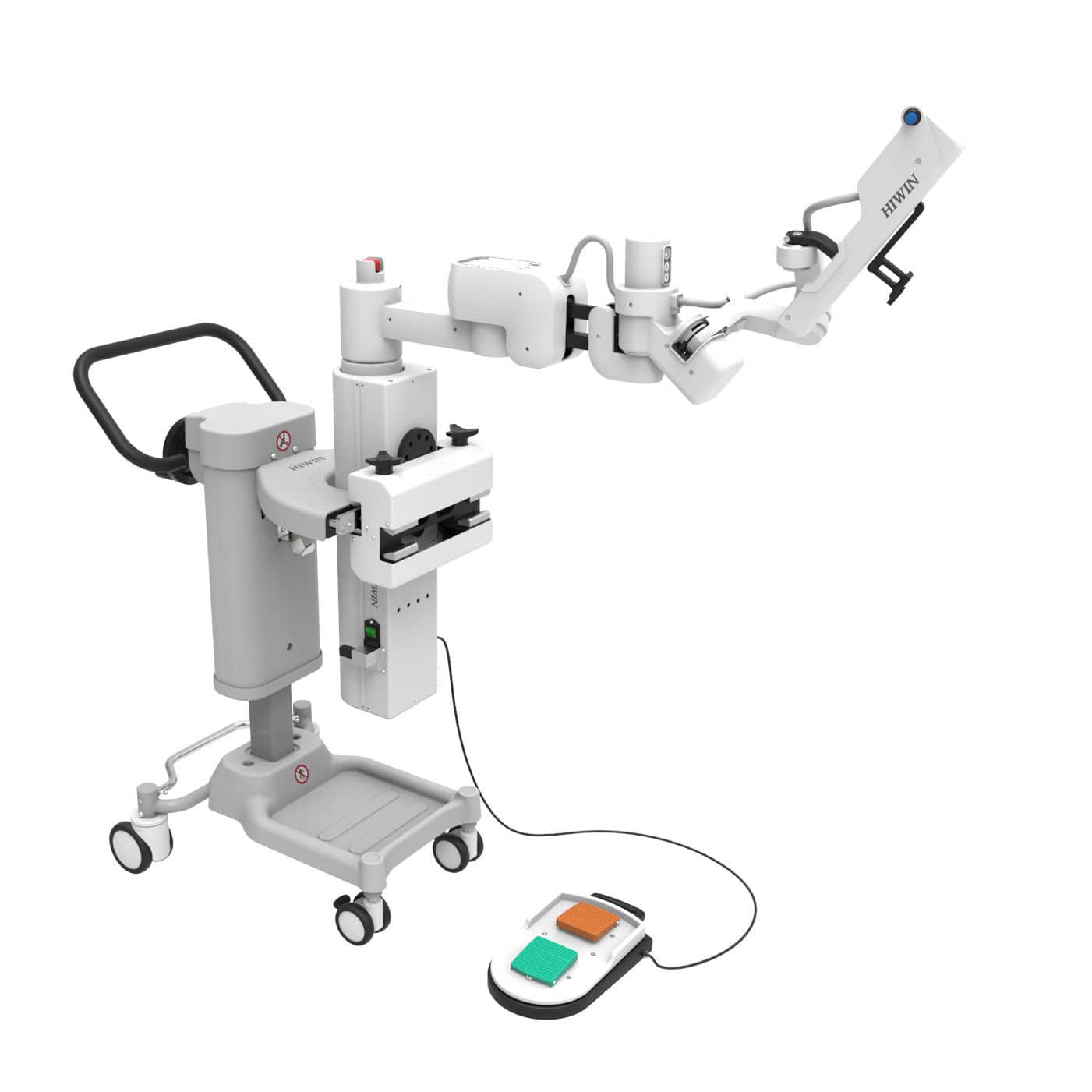 ชุดแขนหุ่นยนต์ถือกล้องขณะผ่าตัดผ่านกล้อง  HIWIN Robotic endoscope holder  HIWIN